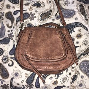 Brown boho purse